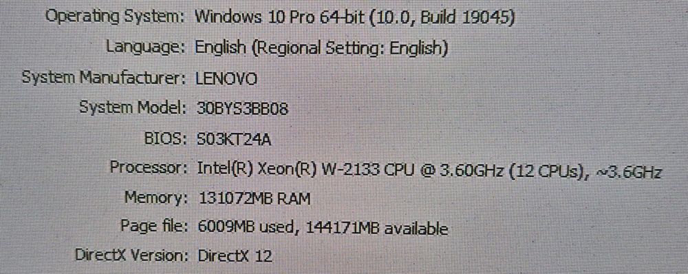128GB RAM DDR4 2400T server ECC