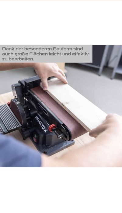 Лентов  Дисков шлайф комбиниран - Scheppach BTS800Vario 400W