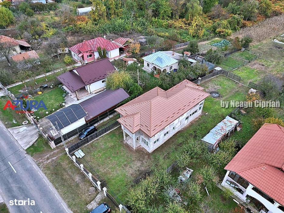 Casă nouă P+1 de vânzare în Bogați, zonă pitorească