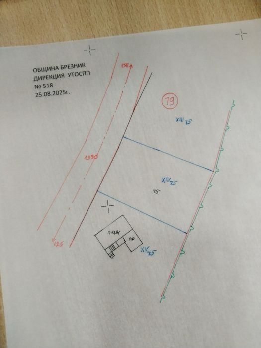 Продава се Парцел в с. Ребро, Област Перник - 1100 кв.м за 33 €/кв.м - Снимка #1