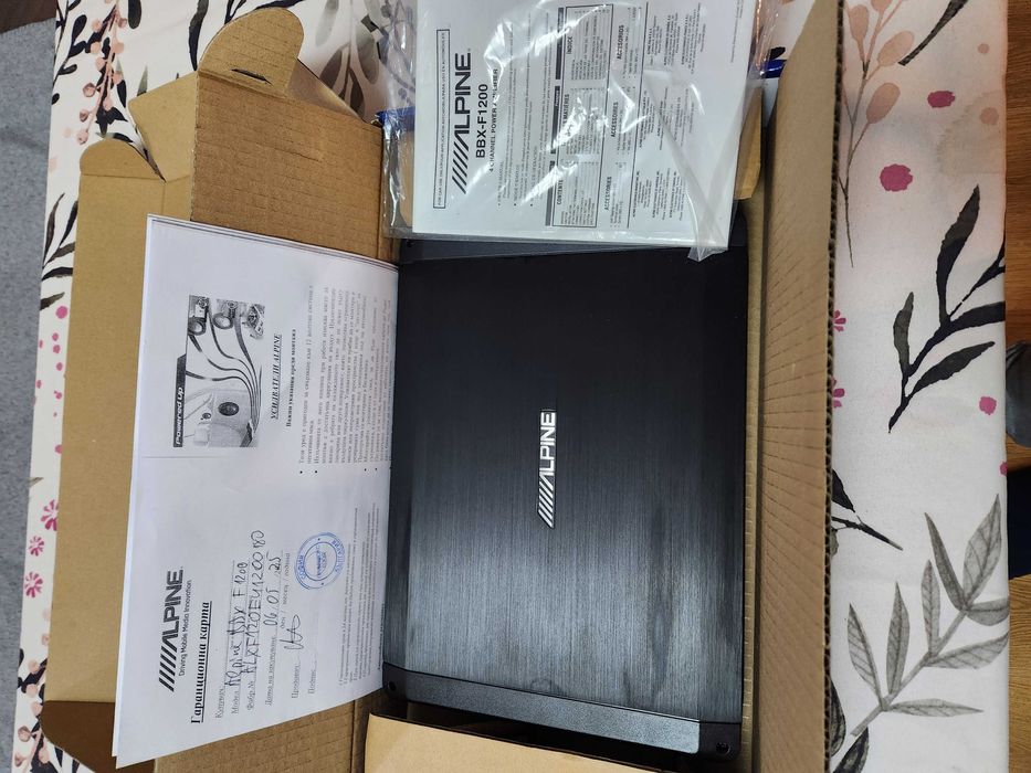 Усилватели ALPINE