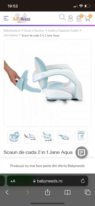 Scaun de baie 2in1 jane