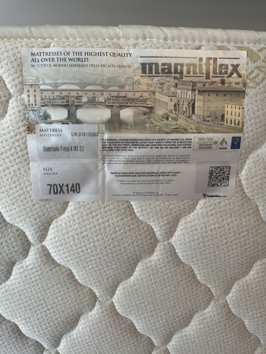 Детски матрак Magniflex Fiaba Bamboo 70/140 - като нов!