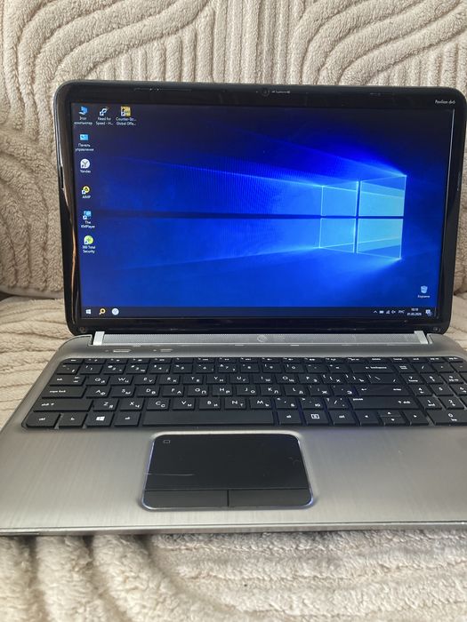 Ноутбук Hp dv6/ windows 10/ssd 1tb