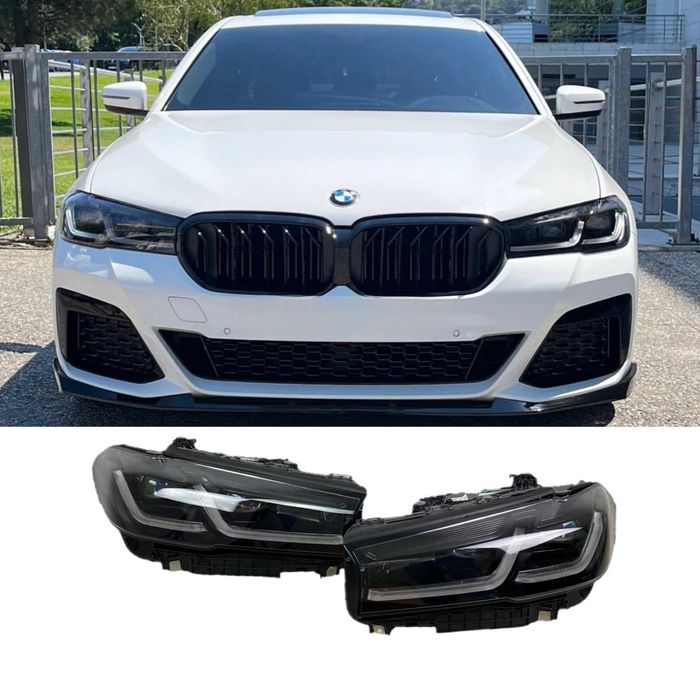 LED Фарове за BMW G30 G31 5 Серия (2017–2023) – Ляв + Десен LCI дизайн