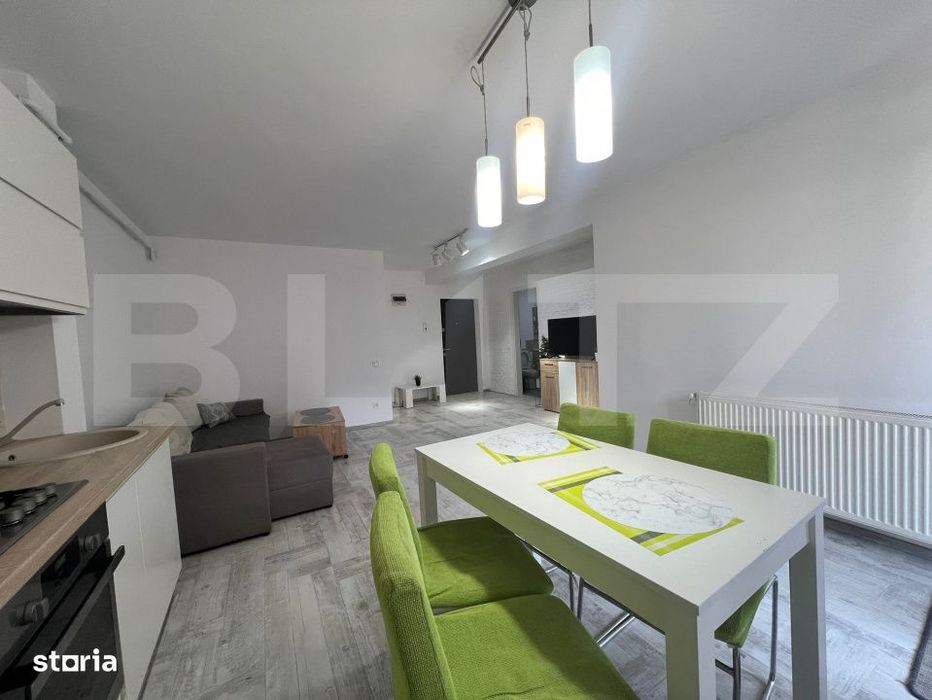 Apartament 2 camere, 54 mp, parcare, zona Terra — fotografia 3