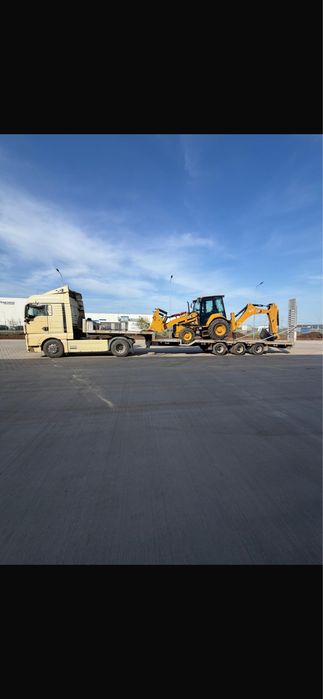 Trailer , transport utilaje constructii, agricole