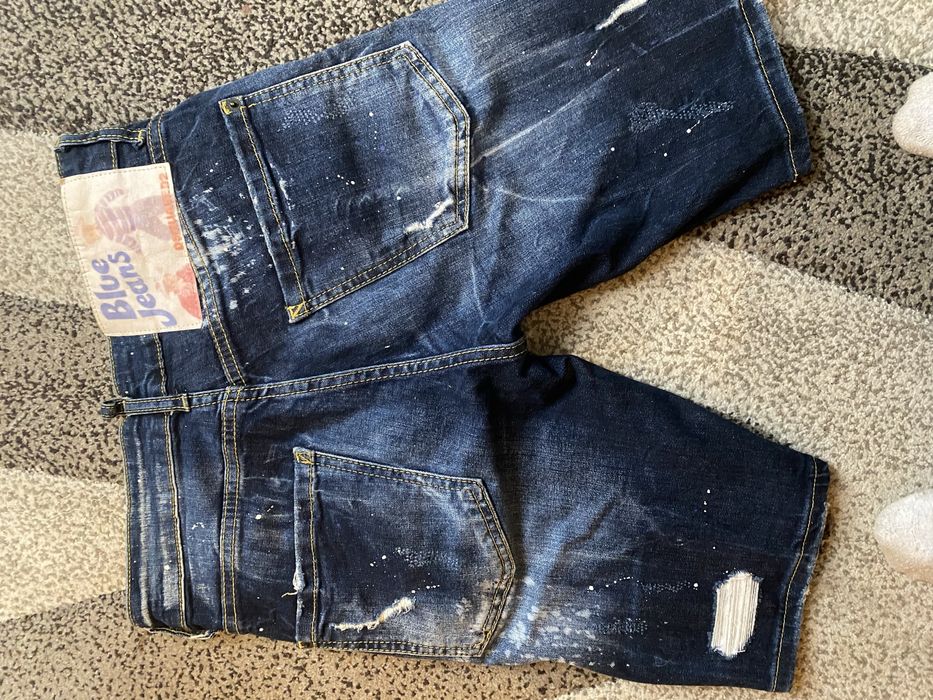 Blugi scurti dsquared 2 impecabili masura 42