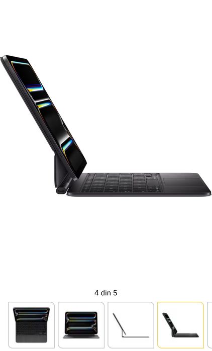 Tastatura APPLE Magic Keyboard, iPad Pro 11" M4, M5, INTERNATIONALA,