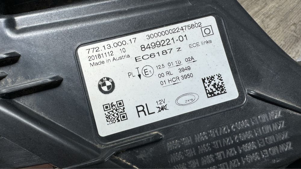 BMW G11 Фар обурудван