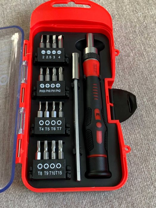 Set surubelnite si biti My Project precizie mecanica fina 18 rep nou