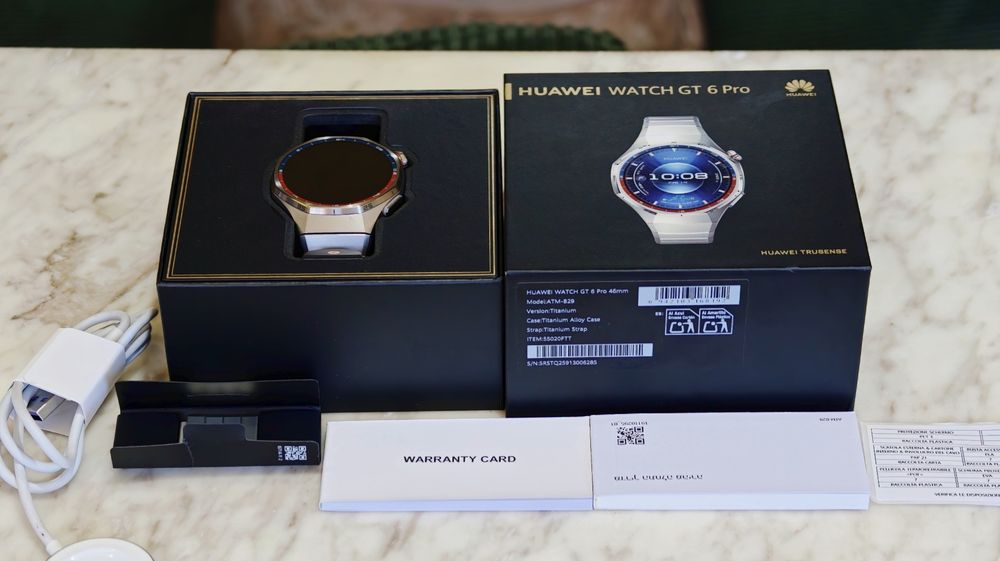 Huawei Watch GT 6 Pro 46mm Titanium! Като Нов!