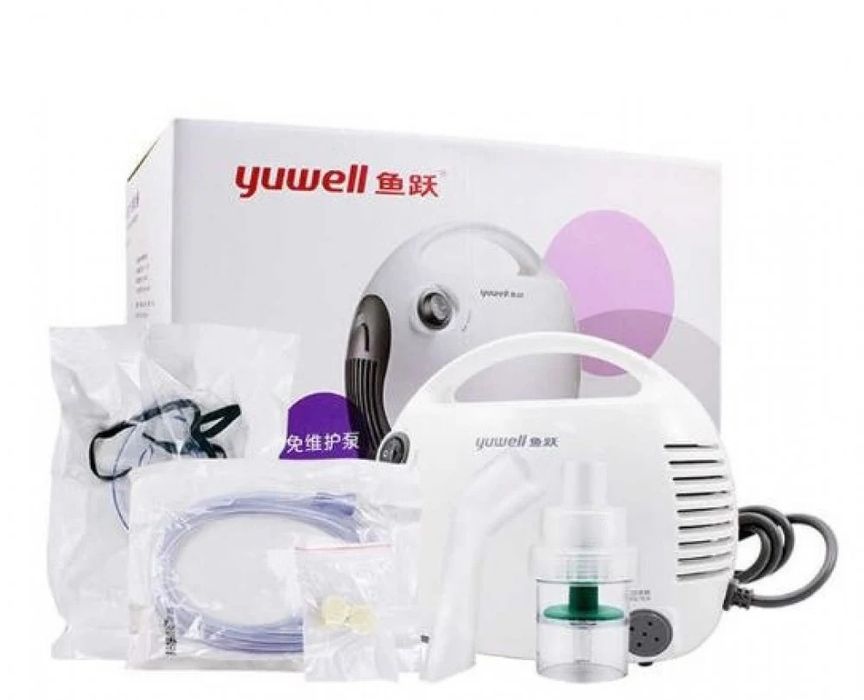 Ингалятор небулайзер Yuwell 403 D yeng yaxshi sfati 100% lik