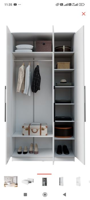 Продам спальный гарнитур новый с матрасом