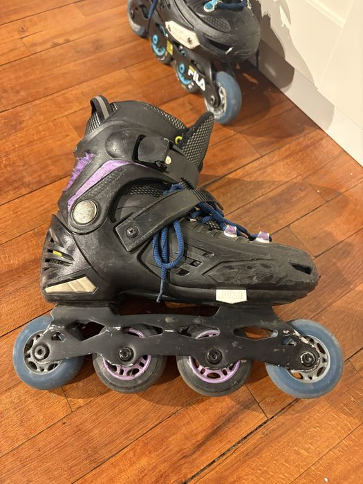 Role Fila NRK Junior Black/Lime F20 marime 36-39