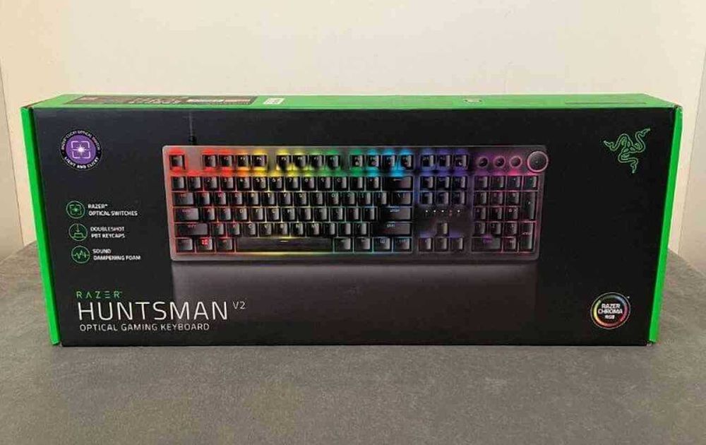 Tastatura Gaming Mecanica RAZER Huntsman V2 Purple Sigilata Garantie noua