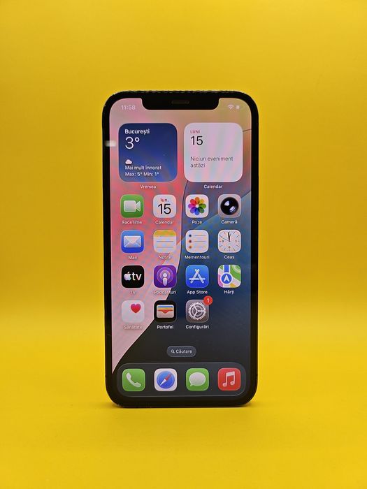 iPhone 12 Pro 256 GB Pacific Blue Sănătate Baterie 100%