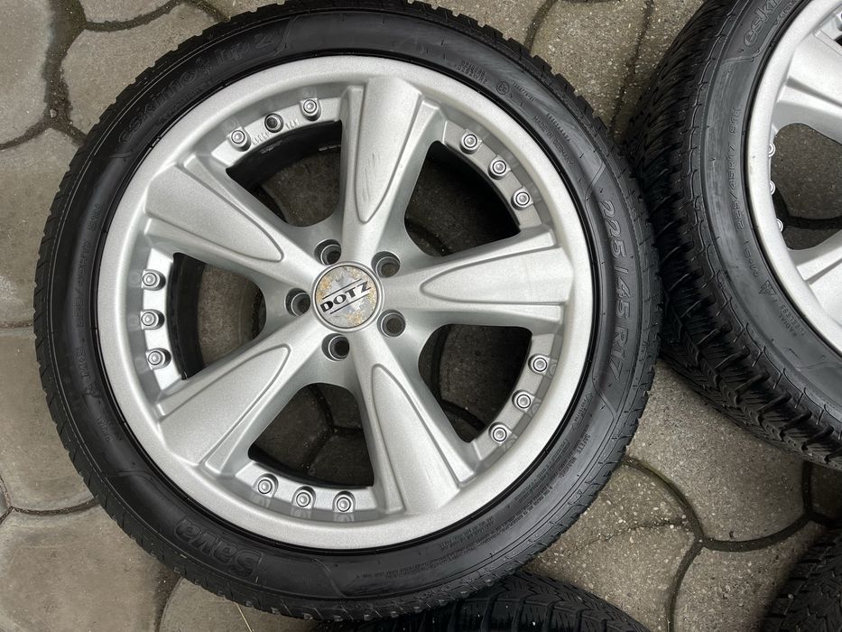 Jante aliaj 5x100mm, 225/45 R17 VW Golf 4 Bora, Subaru, Toyota, Audi TT, Seat Leon Toledo Skoda Octavia 1