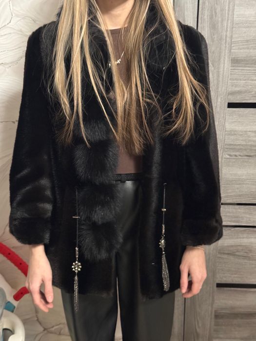 Шуба  трансформер из эко меха