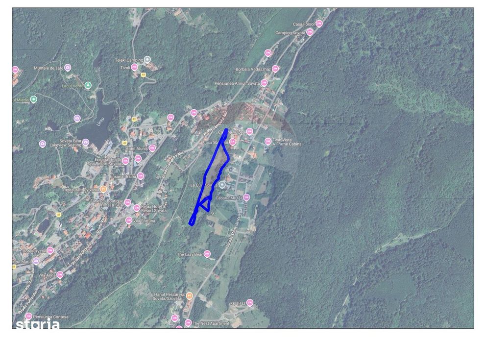 Teren Intravilan de Vânzare 25.220mp Sovata, jud. Mureș