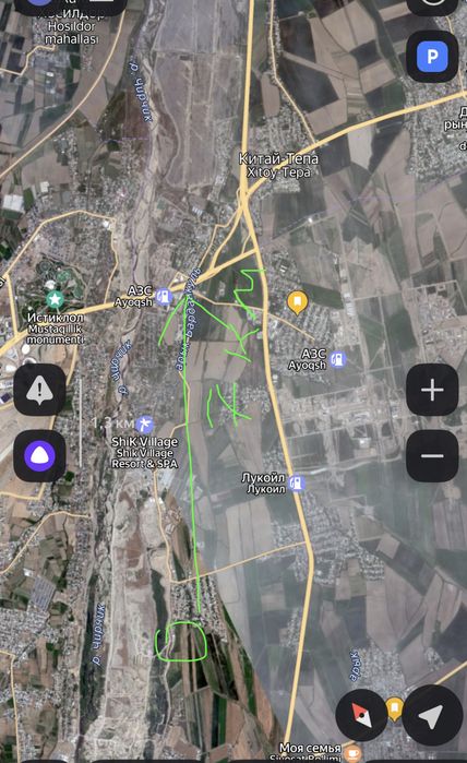 Янги Тошкент териториясига кирган 1-боскичдаги ер сотилади