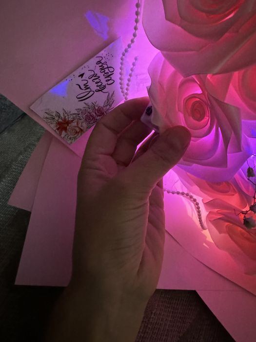 Букет из атласных лент