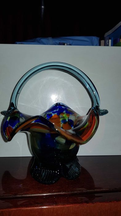 Ваза рыбка стекло