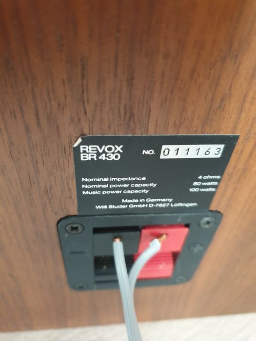 Vand boxe Revox BR 430