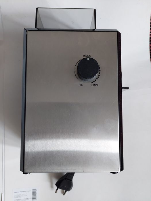 Rasnita de cafea De'Longhi KG 89, 110 W, 120 g, Negru/Inox