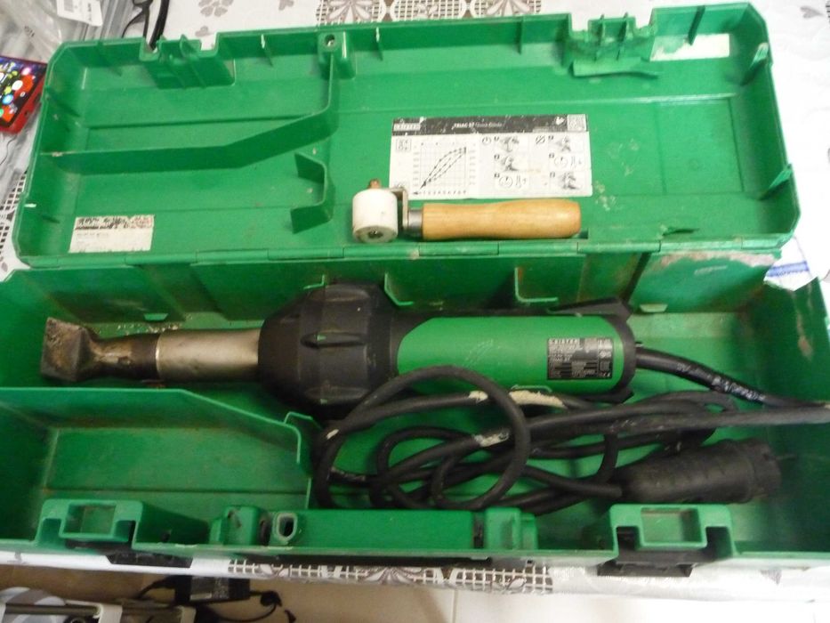 Leister Triac 230V. 1600 W si duza de 40mm,rola, cutie de transport