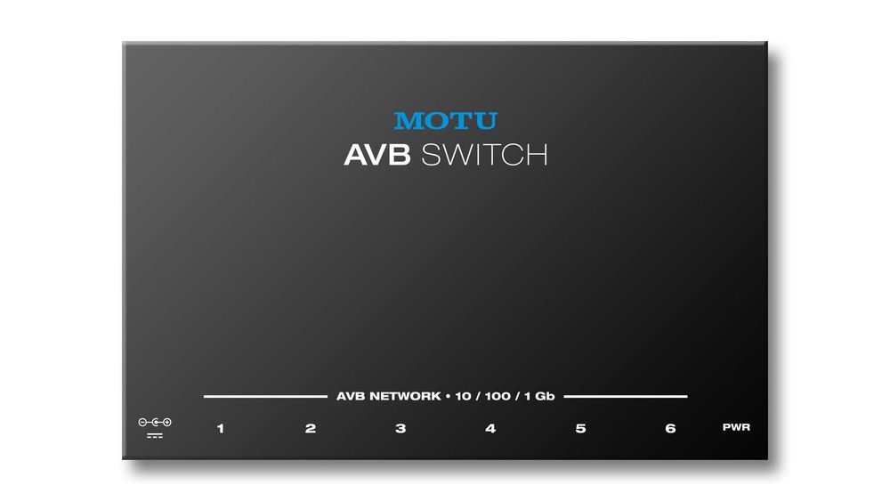 Switch MOTU AVB pro-audio