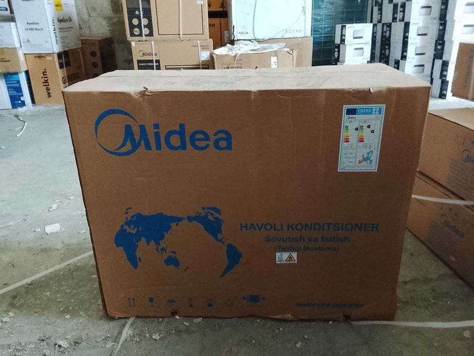 Кассетные кондиционеры от Midea От 12 до 60 kBTU