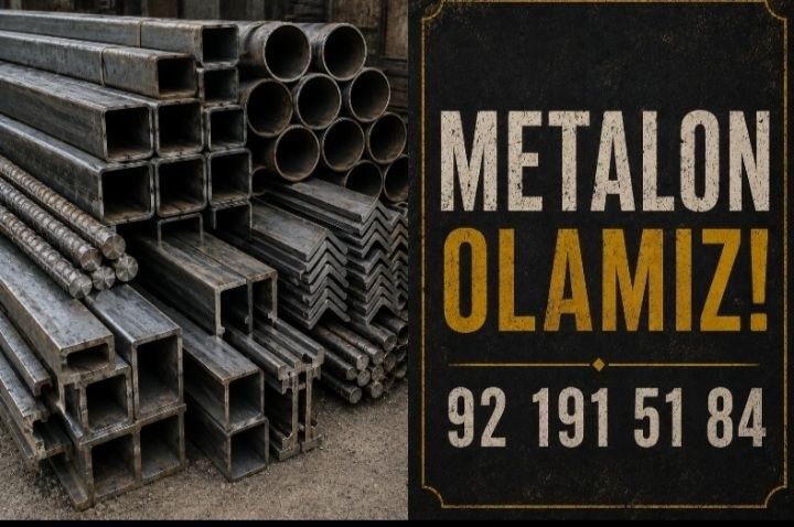 Metallom qabul qilamiz qora va har xil turdagi metallarni