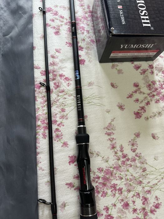 Lanseta Korun Snapper Spinning 2.43/3-15g+Mulineta Yumoshi+accesorii