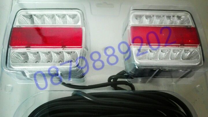 Лед диоден стопове за рамаркета,платформи каравани и др.-12волта