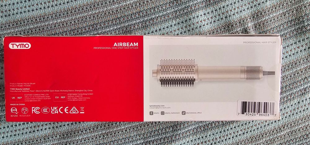 Продавам TYMO Airbeam – 3 в 1 четка със сешоар (Champagne)