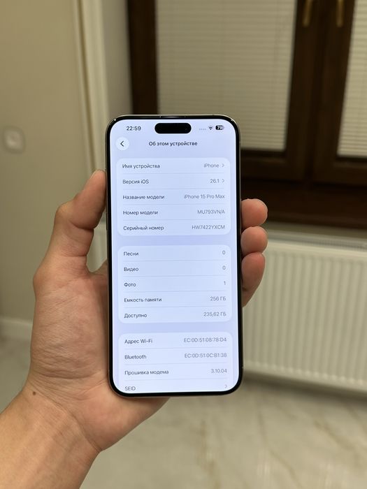 iPhone 15 Pro Max 256gb 88yomks Natural Titanium