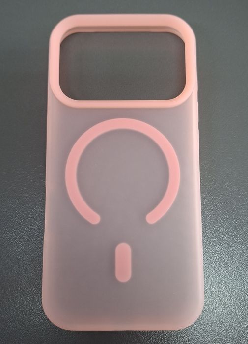 Силиконов гръб/кейс Mag safe за iPhone 17 Pro защита на камера