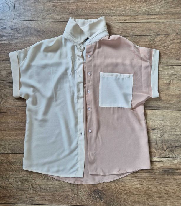 Елегантна двуцветна риза