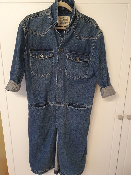 Trench din denim Levis, M, nou