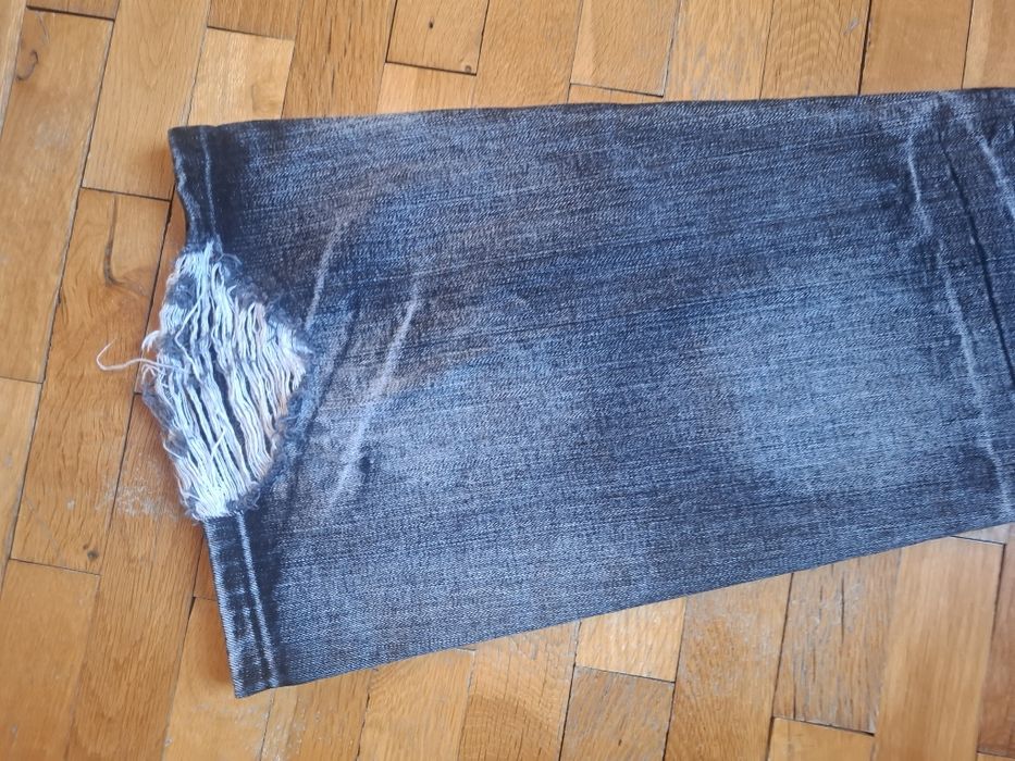 Jaded London Black Bootcut Drift Jeans