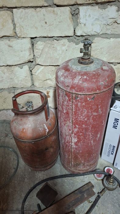 Газбалон,генератор, лебедка