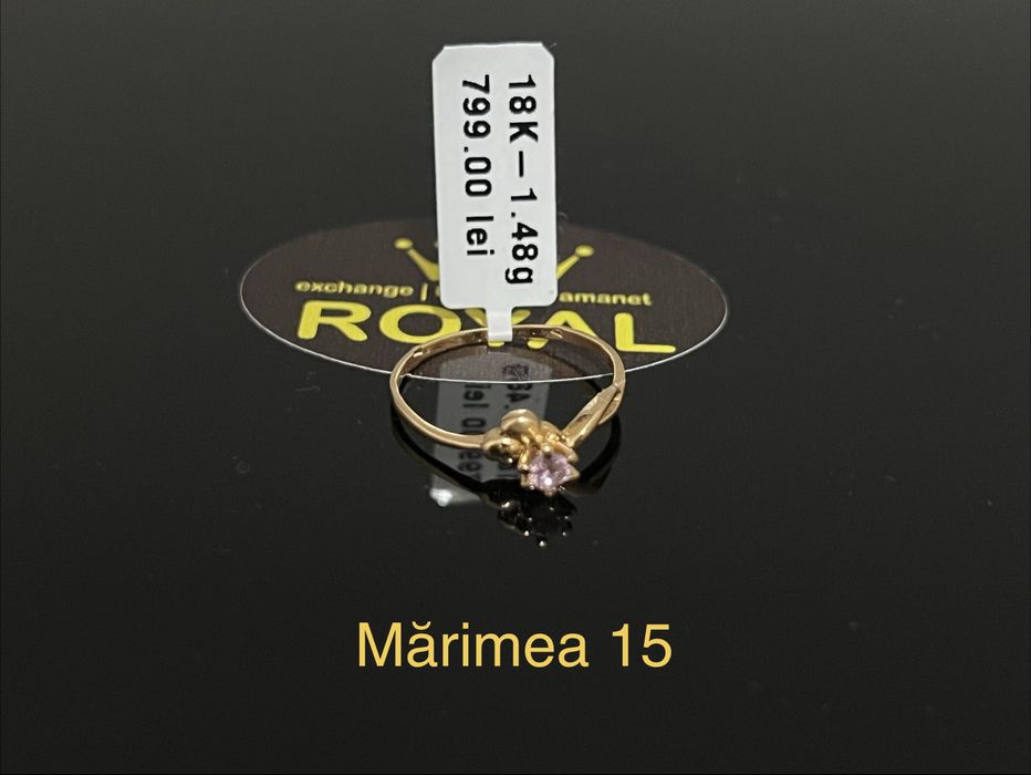 Bijuteria Royal CB : Inel dama aur 18k 1,48gr