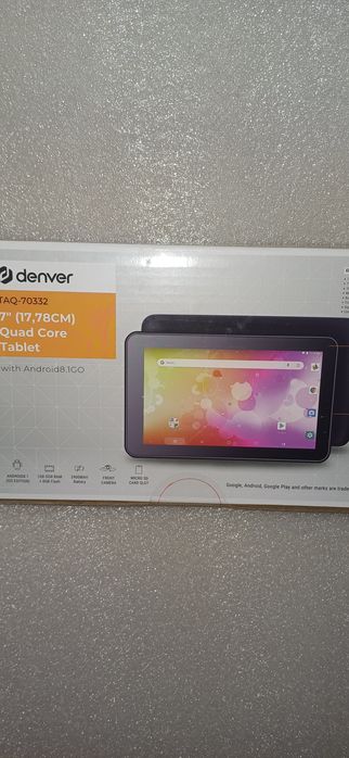 НОВ !Неразпечатван 7 "   четириядрен  ТАБЛЕТ  Denver