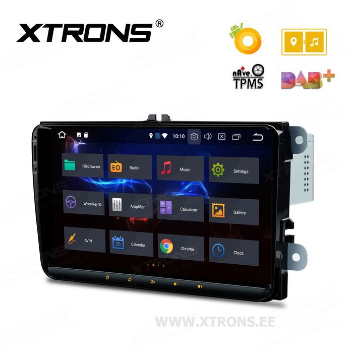 Навигация двоен дин Xtrons  за VW Golf, Passat, Touaran pe98mtvpl