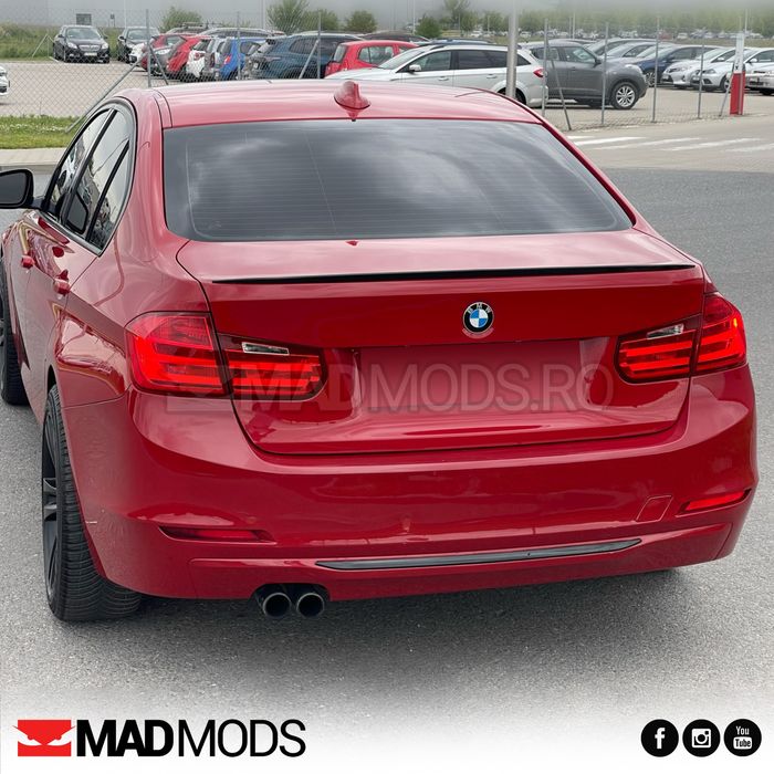 Eleron lip portbagaj haion Universal, Negru Lucios, Bmw Audi Skoda etc