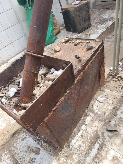 Продам котёл бу для твёрдо топлива