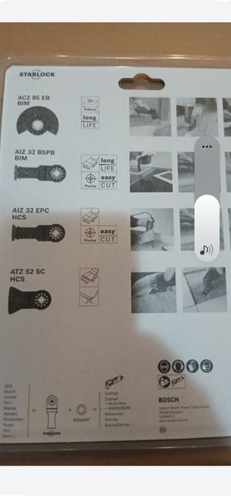 Set profesional BOSCH Starlock 4 piese