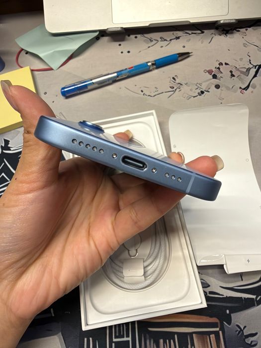 iPhone 17 512 nano sim голубой