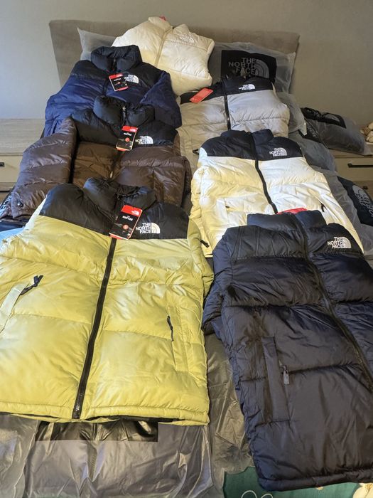 The north face puffer.    S,M,L,XL